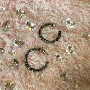 Silver Hoop Earrings